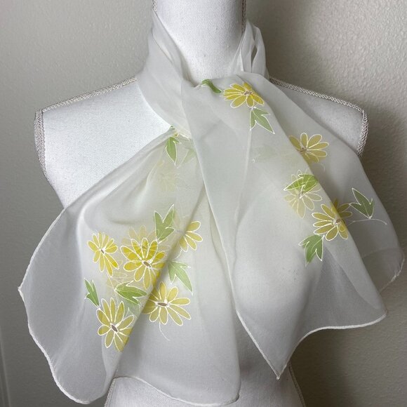 Vintage Scarf 14" x 43" - Picture 1 of 4